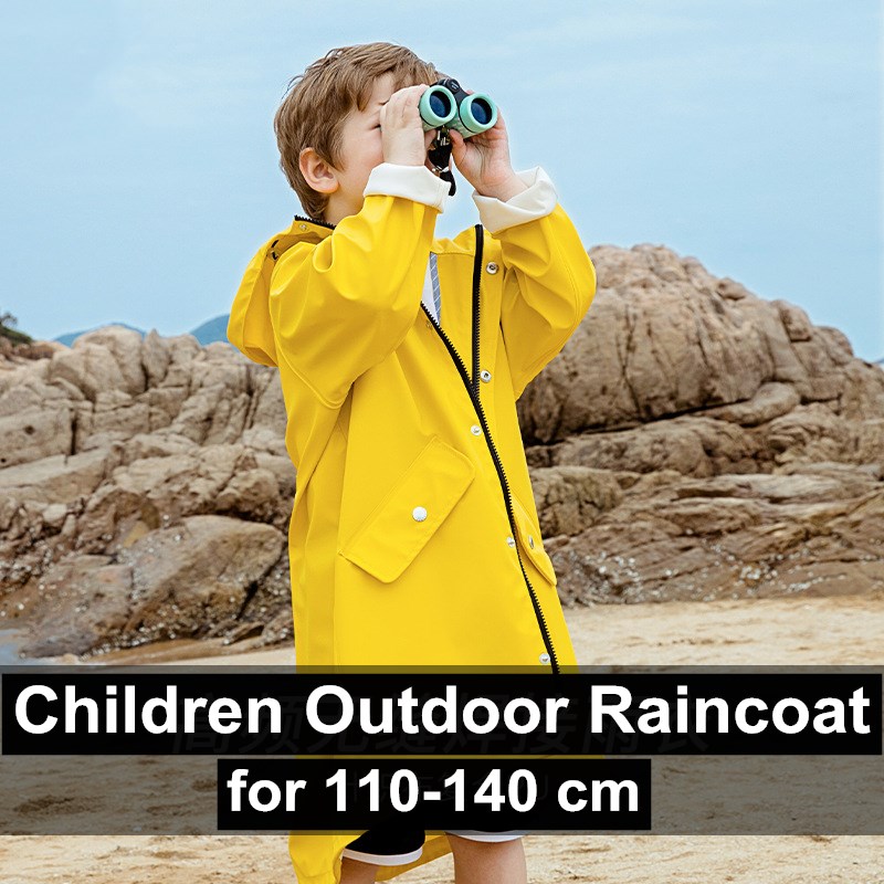 Kids Outdoor Jumpsuit - Детский дождевик из ПУ кожи, с