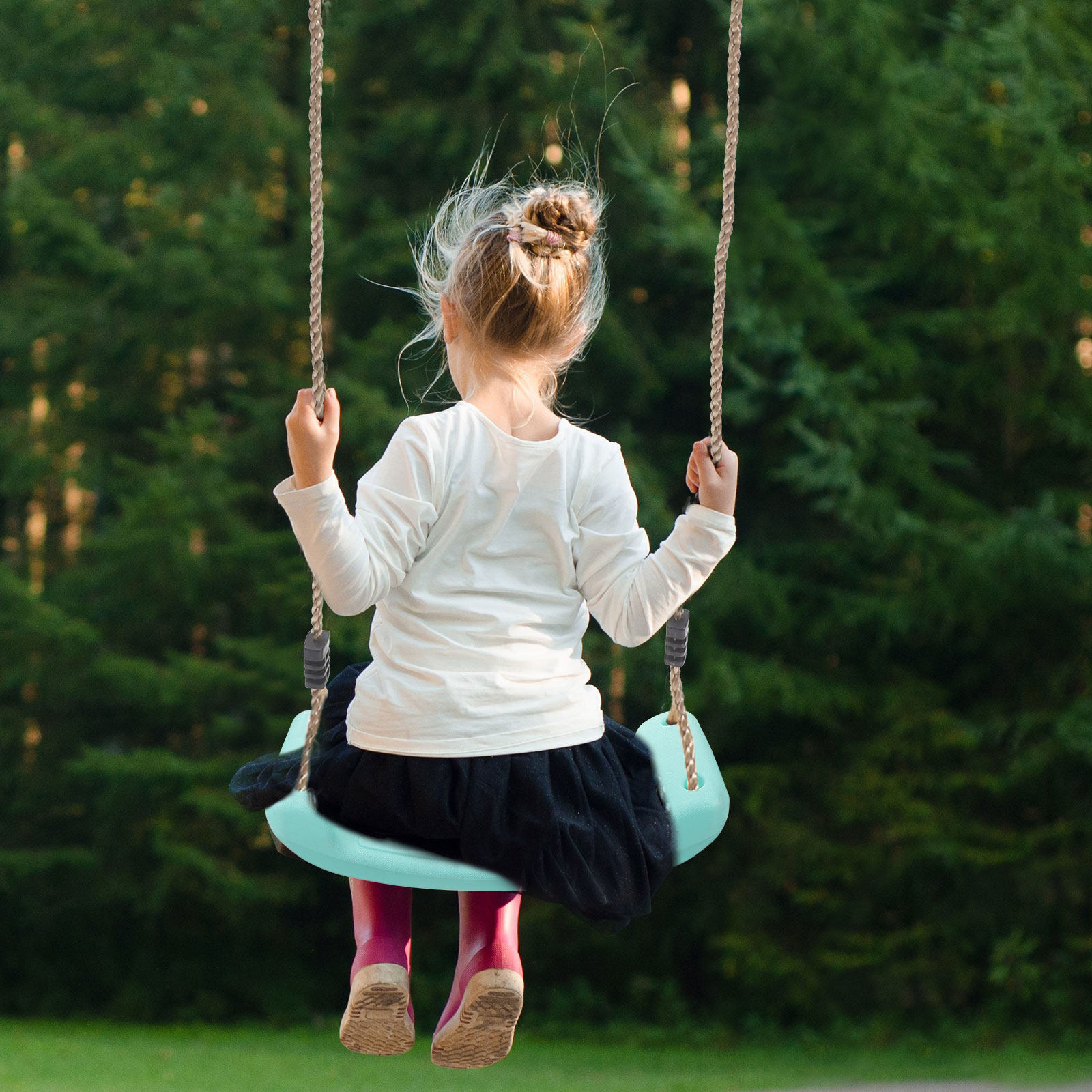 Kids Outdoor Chair Plastic - Детское подвесное кресло-качели из пластика, прочное
