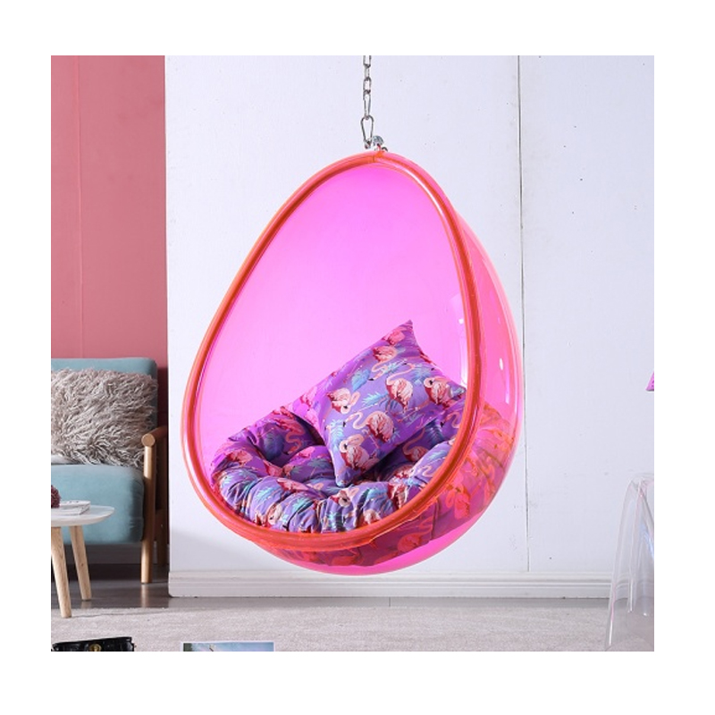 Kids Outdoor Chair Plastic - Современное кресло-яйцо для детей: забавное розовое