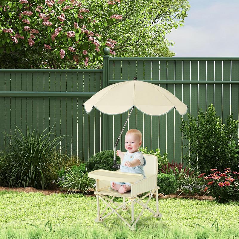 Kids Outdoor Chair Plastic - Детский обеденный стул-бустер, портативное дорожное складное
