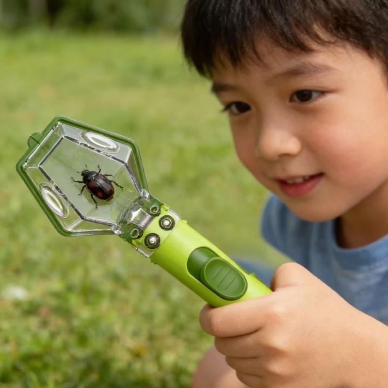Kids Outdoor Nature Toys - Детская лупа-приспособление для наблюдения за насекомыми,