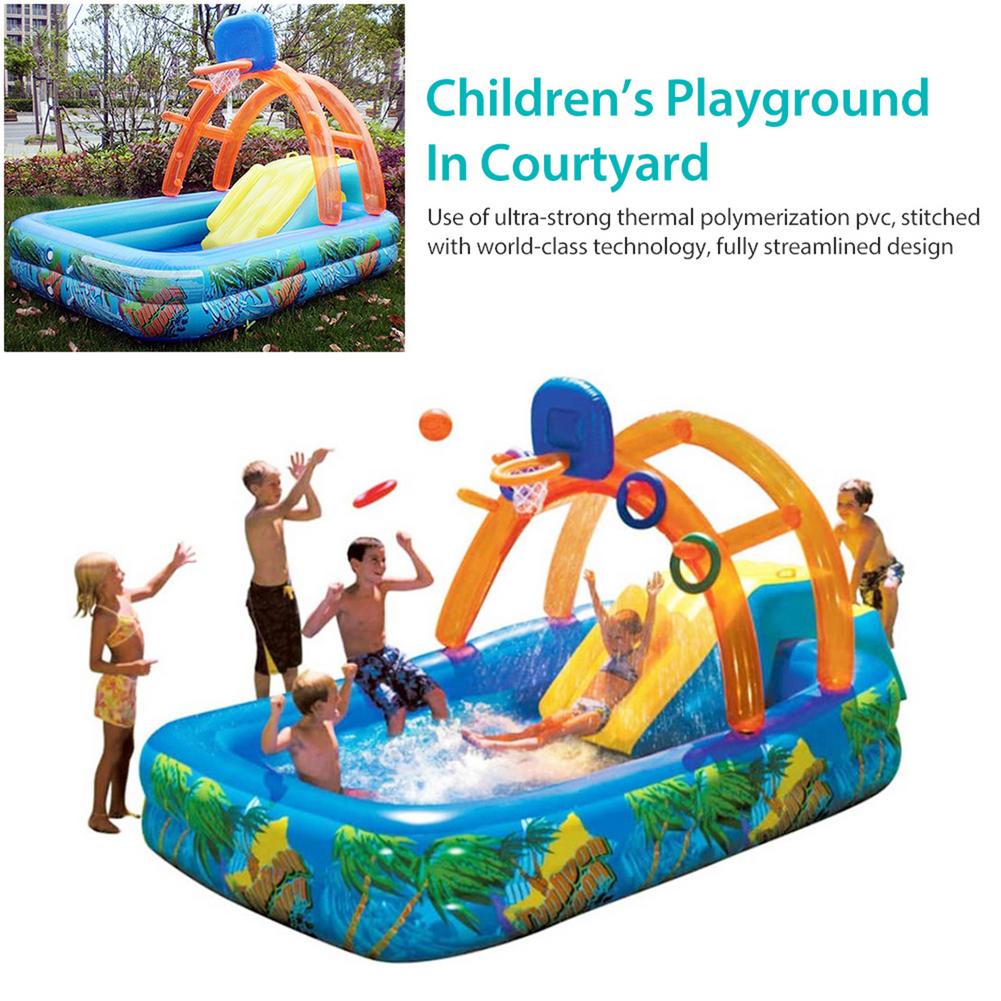 Kids Outdoor Slide Set - Новая водная горка, детские забавные газонные