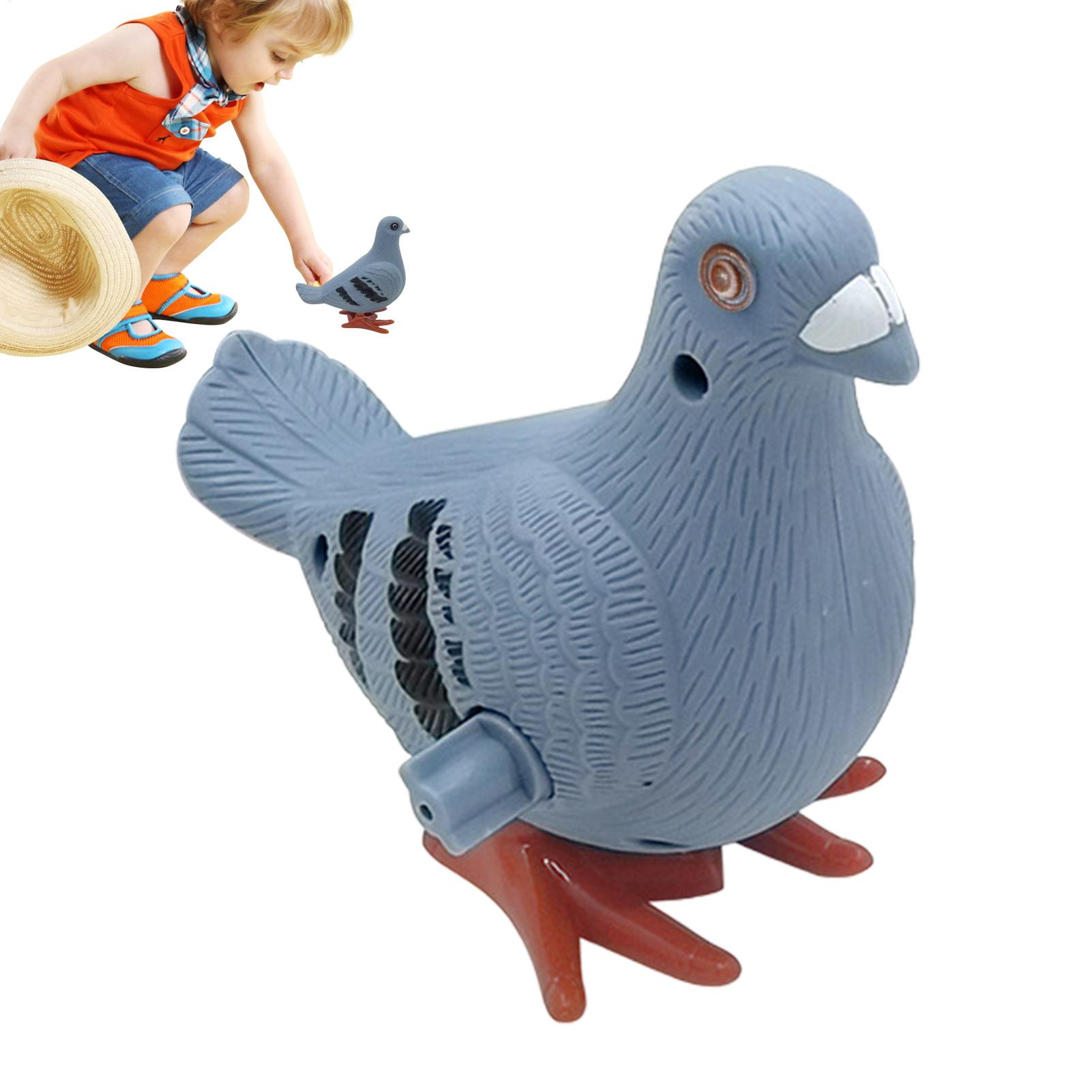 Kids Outdoor Jumping Toys - Милая заводная игрушка-голубь, забавная имитация животного,