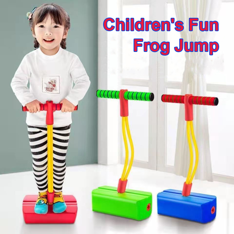 Kids Outdoor Jumping Toys - Детская развивающая игрушка прыгающая лягушка из