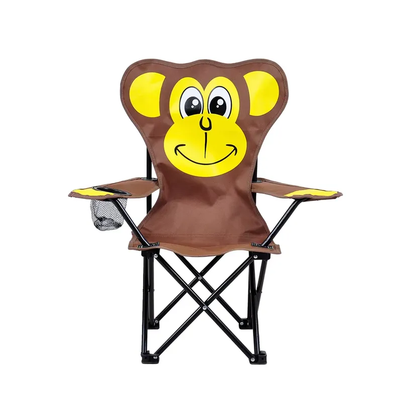 Kids Outdoor Foldable Chair - Портативное детское кресло-луна с мультяшным дизайном