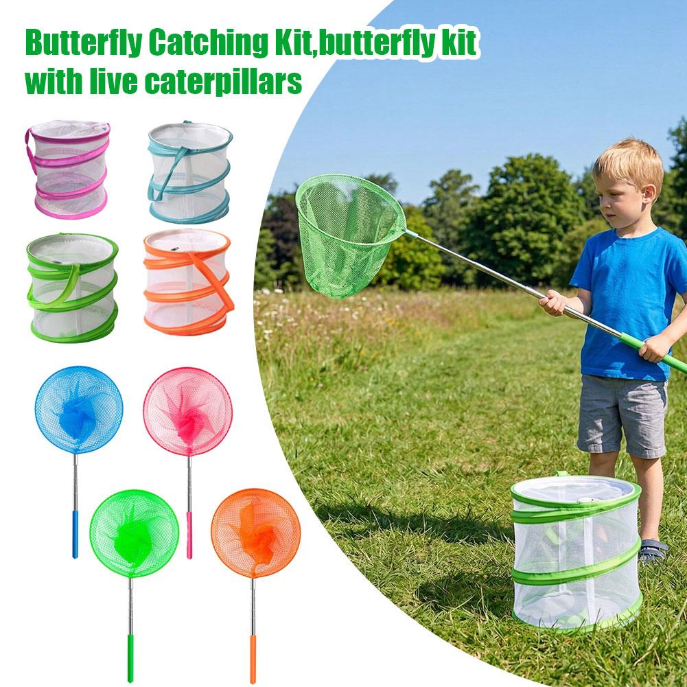 Kids Outdoor Explorer Kit - Детский набор для ловли бабочек: складная