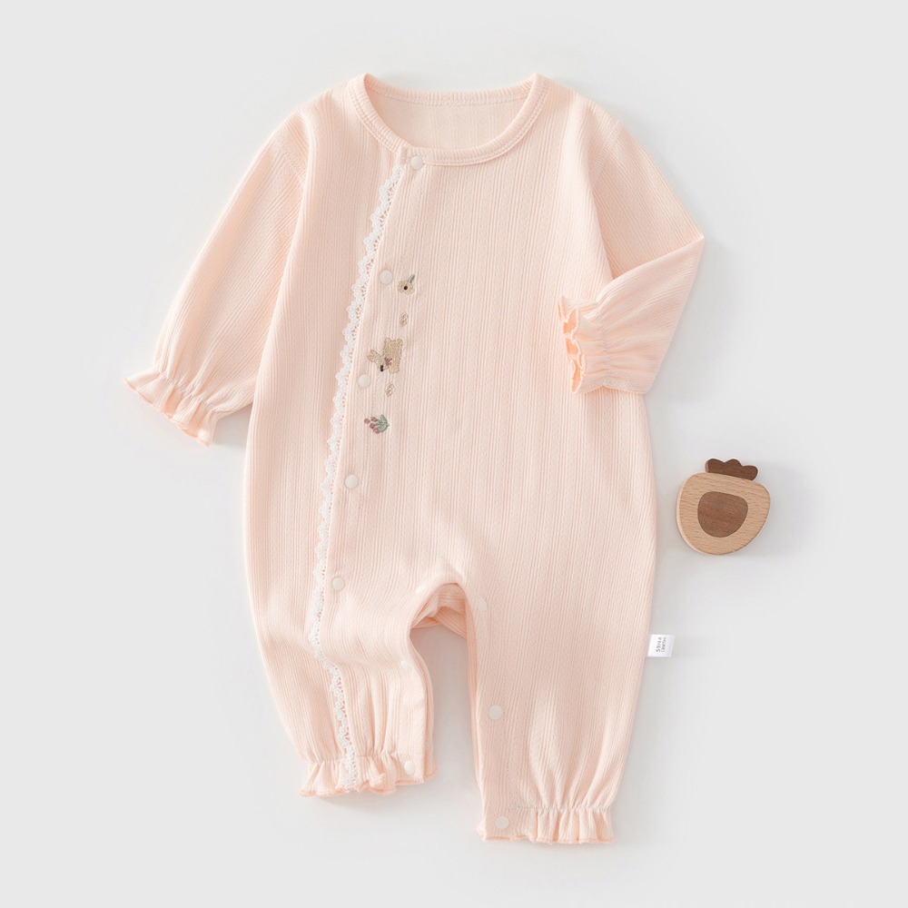 Kids Outdoor Jumpsuit - Детский весенний комбинезон-пуловер из чистого хлопка