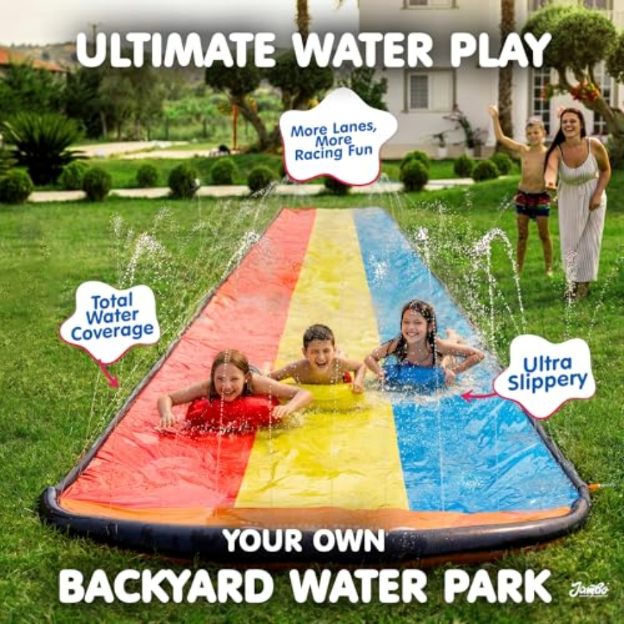 Детская водная игровая площадк – обзор и цена Kids Outdoor Water Slide