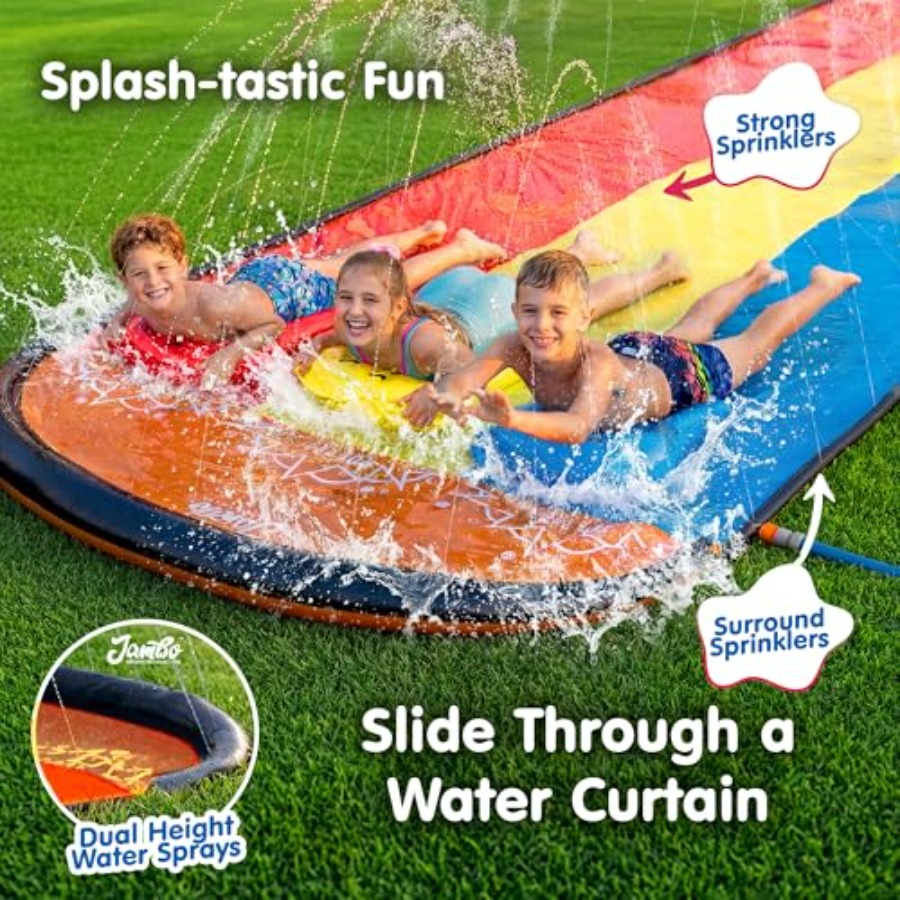 Детская водная игровая площадк – обзор и цена Kids Outdoor Water Slide