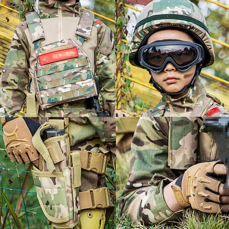 Детский тактический камуфляжны – обзор и цена Kids Outdoor Jumpsuit