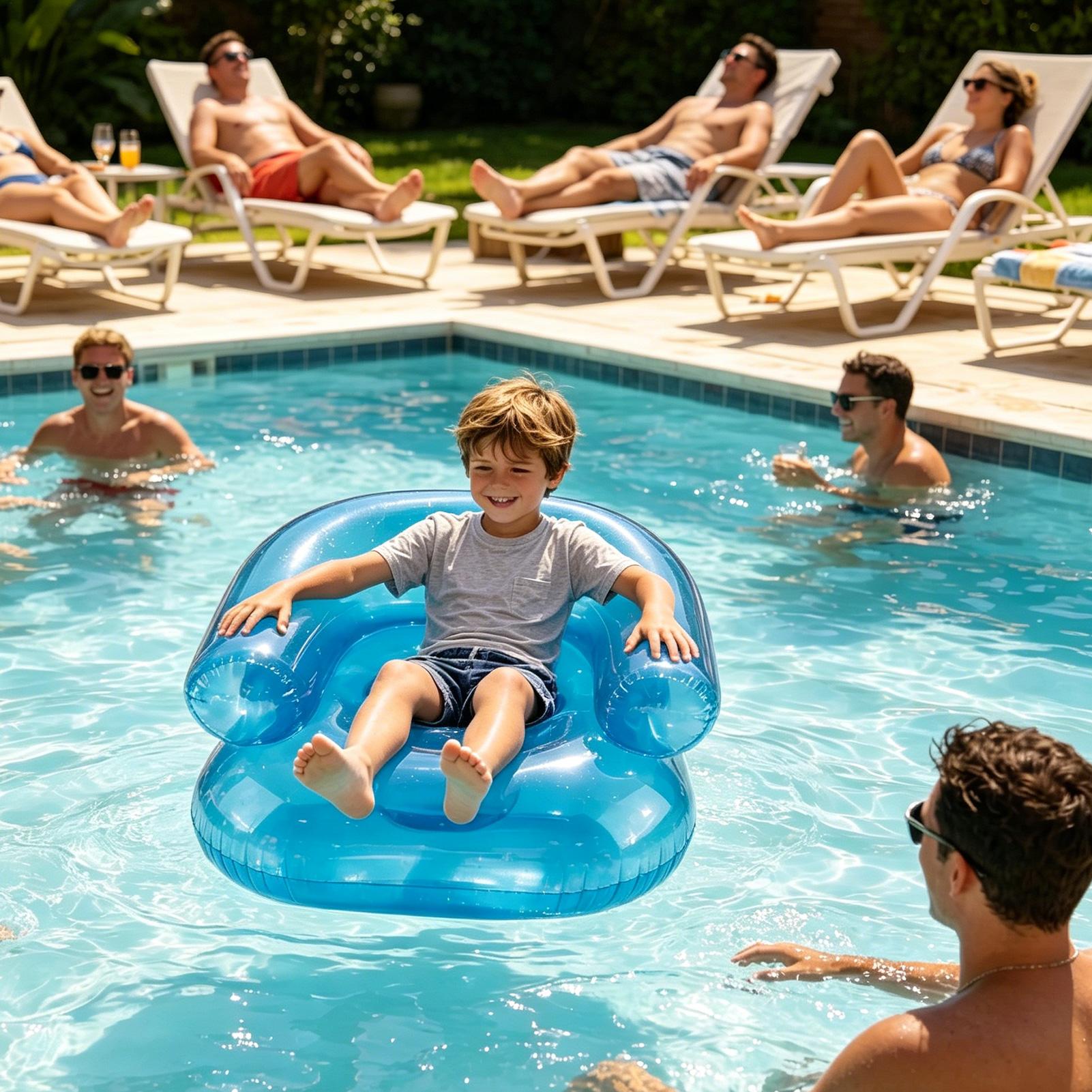Надувное кресло для детей, уто – обзор и цена Kids Outdoor Chair Plastic
