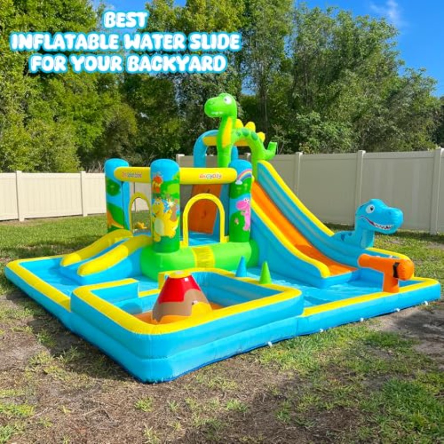 Надувная водная горка для улиц – обзор и цена Kids Outdoor House