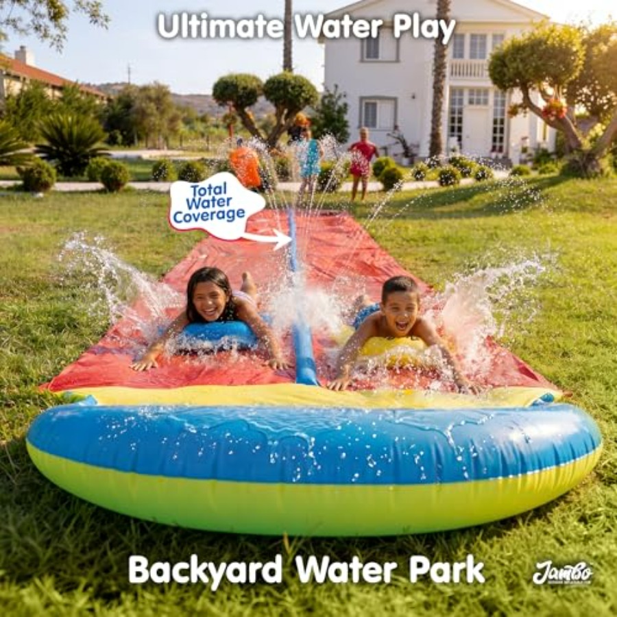 Надувная водная горка для дете – обзор и цена Kids Outdoor Water Slide