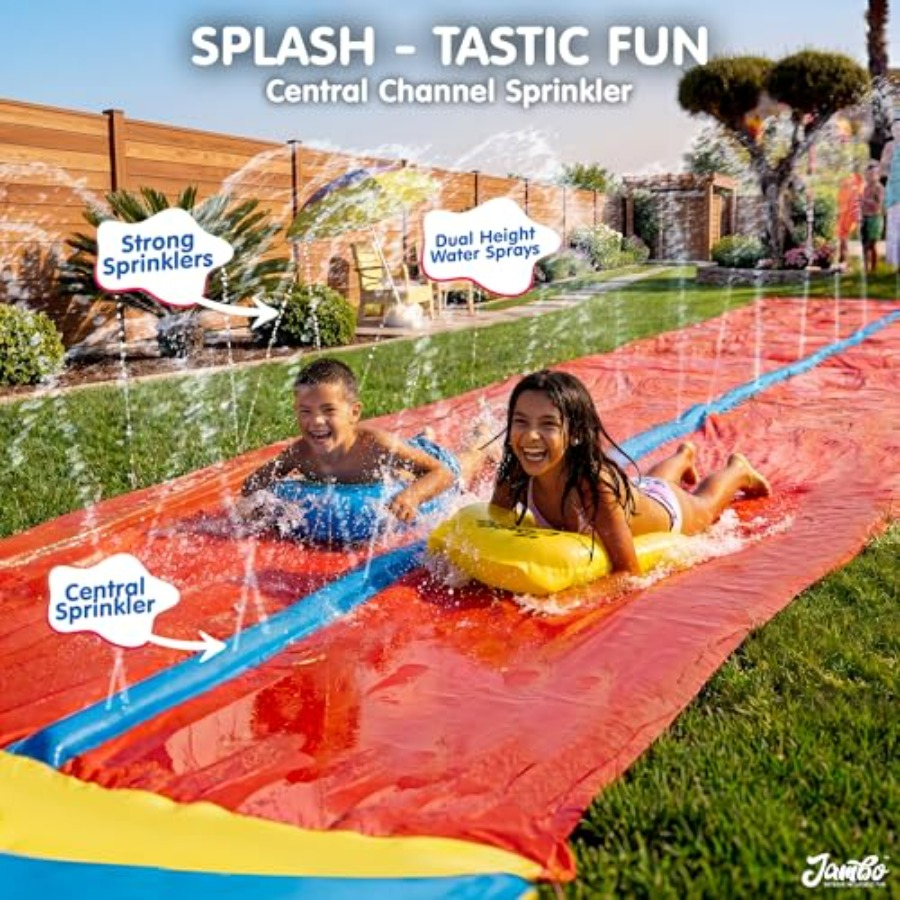 Надувная водная горка для дете – обзор и цена Kids Outdoor Water Slide