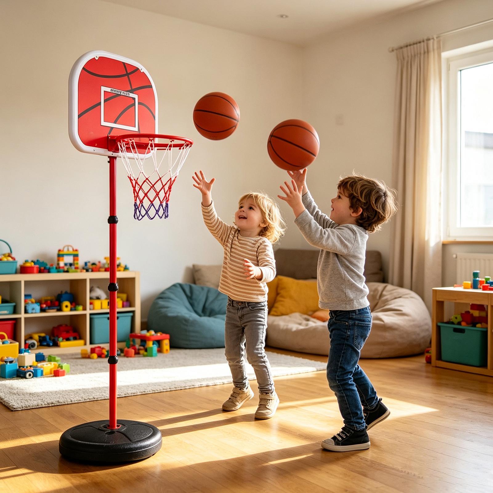 Баскетбольное кольцо и стойка  – обзор и цена Kids Outdoor Basketball Hoop