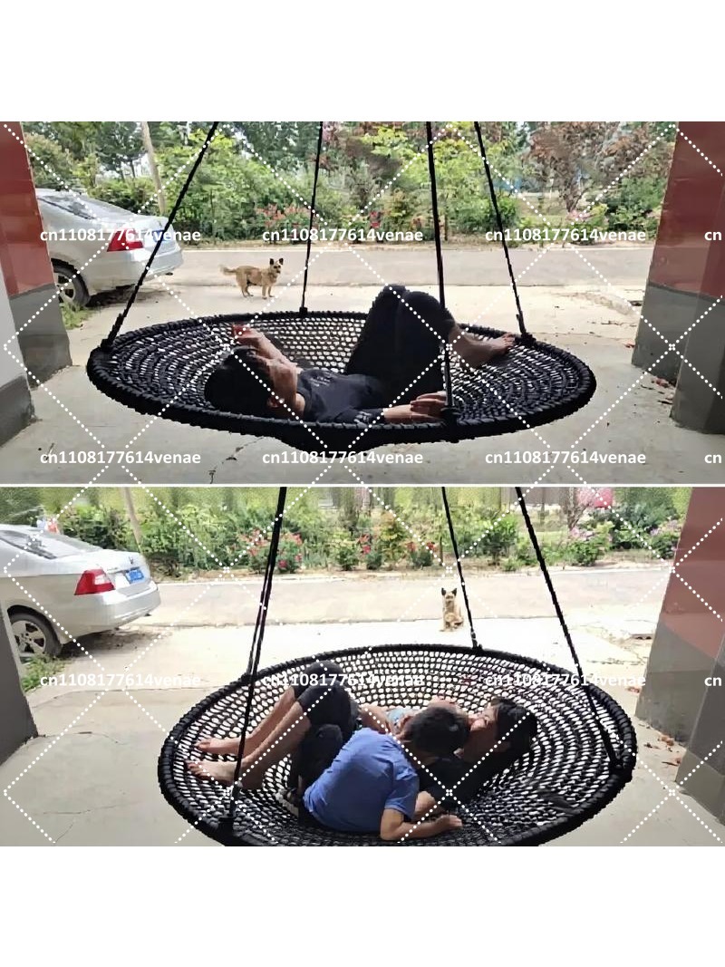 Уличные круглые дисковые качел – обзор и цена Kids Outdoor Nest Swing