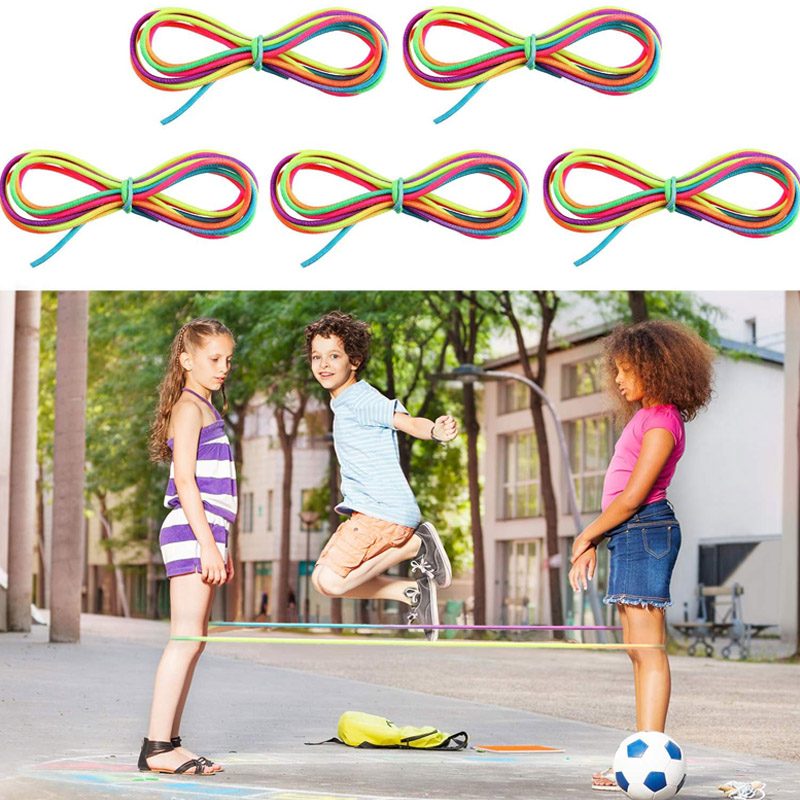7 м/5 м Радужная скакалка для  – обзор и цена Kids Outdoor Jumping Toys