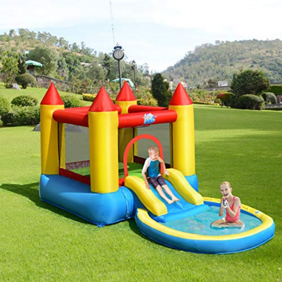 Надувной батут для детей 3-5 л – обзор и цена Kids Outdoor House
