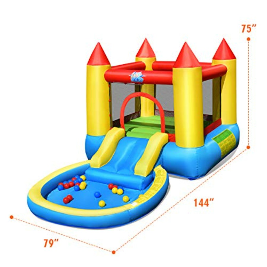 Надувной батут для детей 3-5 л – обзор и цена Kids Outdoor House