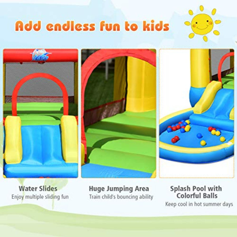 Надувной батут для детей 3-5 л – обзор и цена Kids Outdoor House