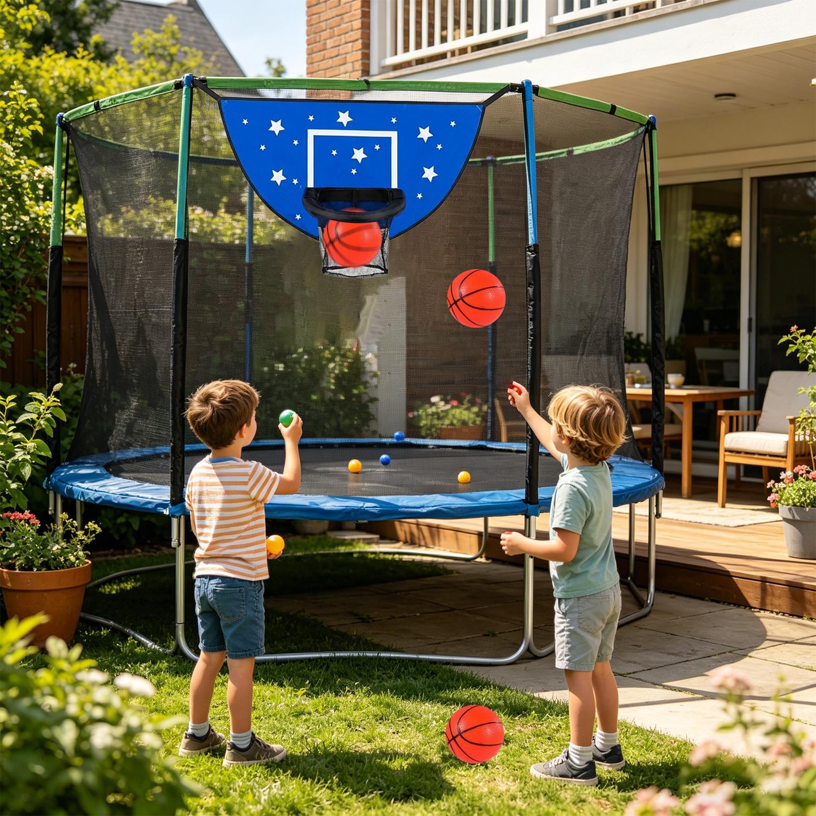 Баскетбольное кольцо для батут – обзор и цена Kids Outdoor Fun