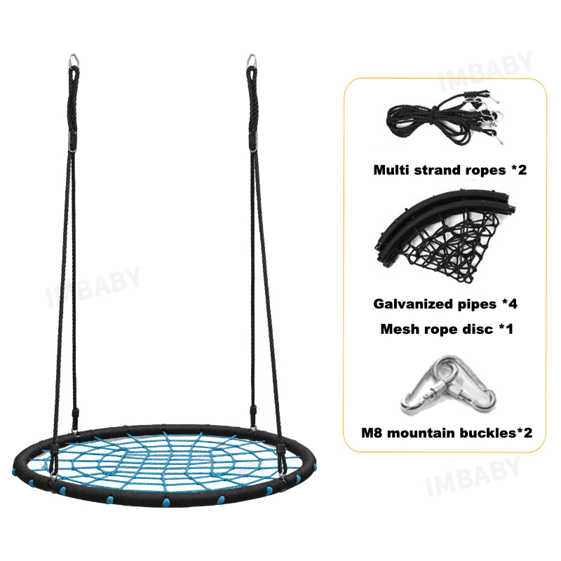 Детские круглые сетчатые качел – обзор и цена Kids Outdoor Nest Swing