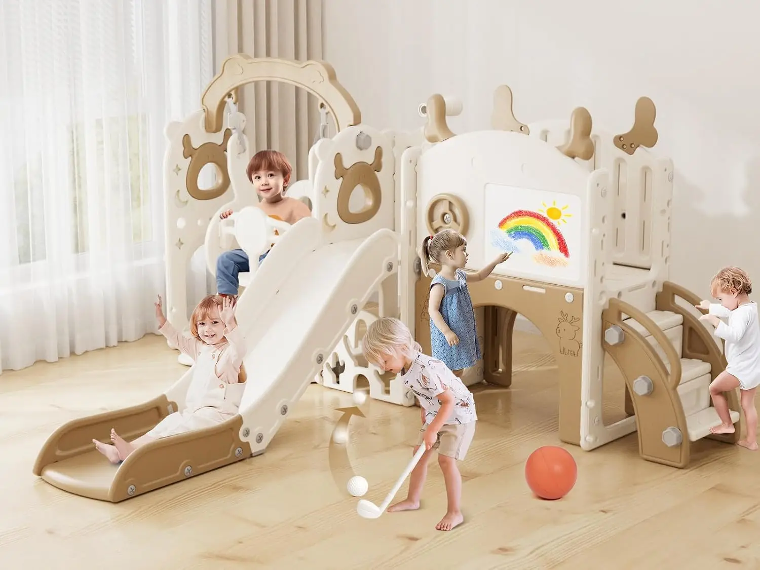 Набор для игр на открытом возд – обзор и цена Kids Outdoor Slide Set