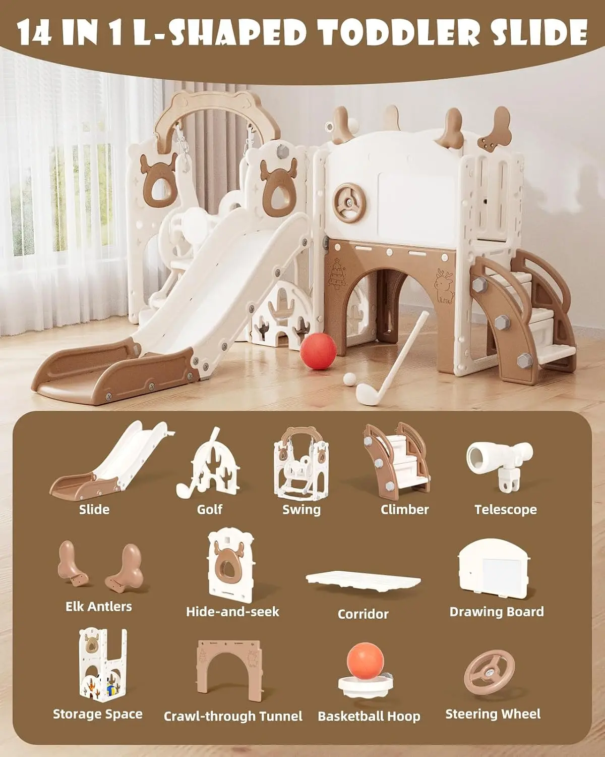 Набор для игр на открытом возд – обзор и цена Kids Outdoor Slide Set