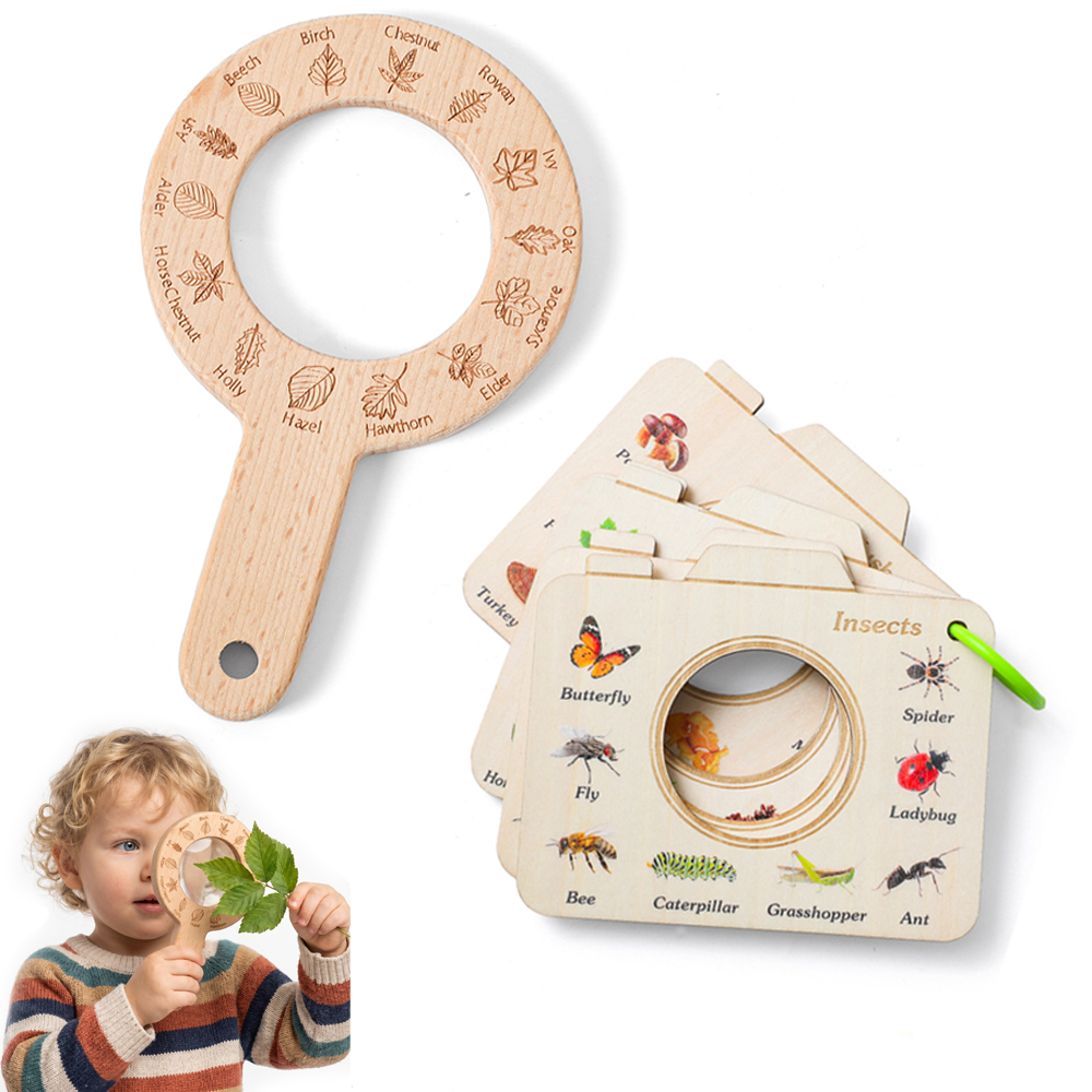 Деревянный набор для изучения  – обзор и цена Kids Outdoor Explorer Kit