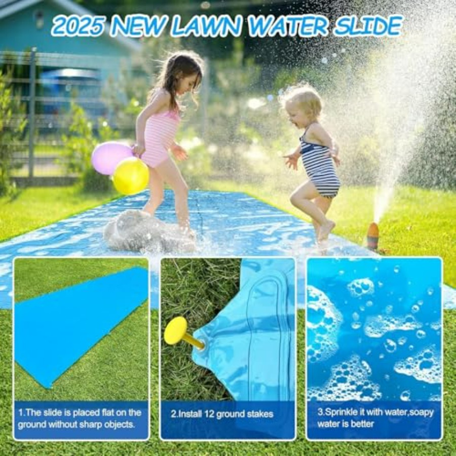 Летняя уличная водная горка дл – обзор и цена Kids Outdoor Water Slide