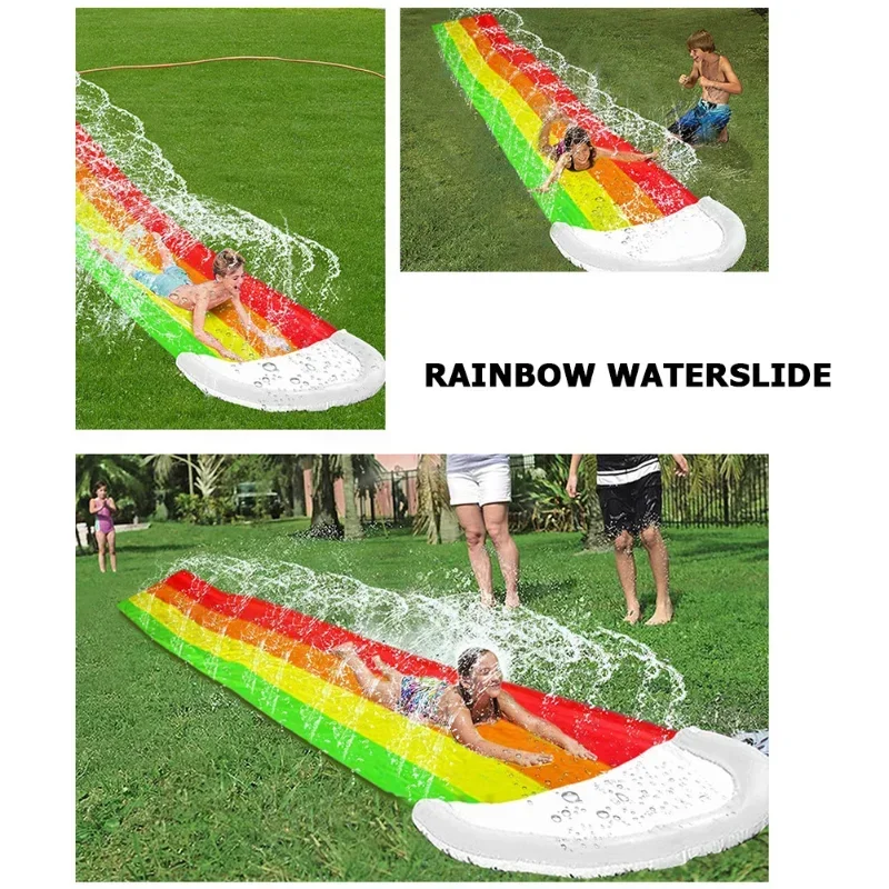 Летние надувные водные игрушки – обзор и цена Kids Outdoor Water Slide