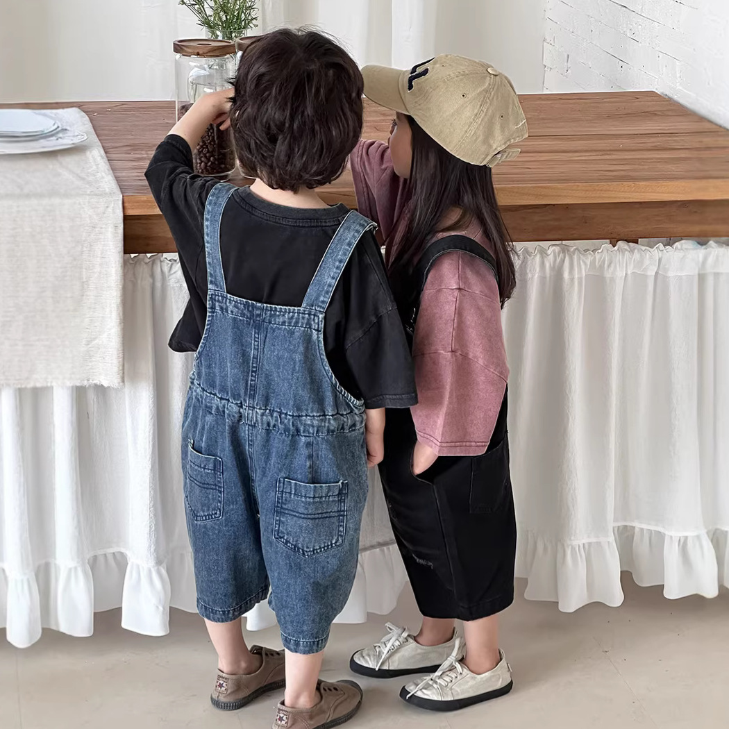 Летний джинсовый комбинезон ун – обзор и цена Kids Outdoor Jumpsuit