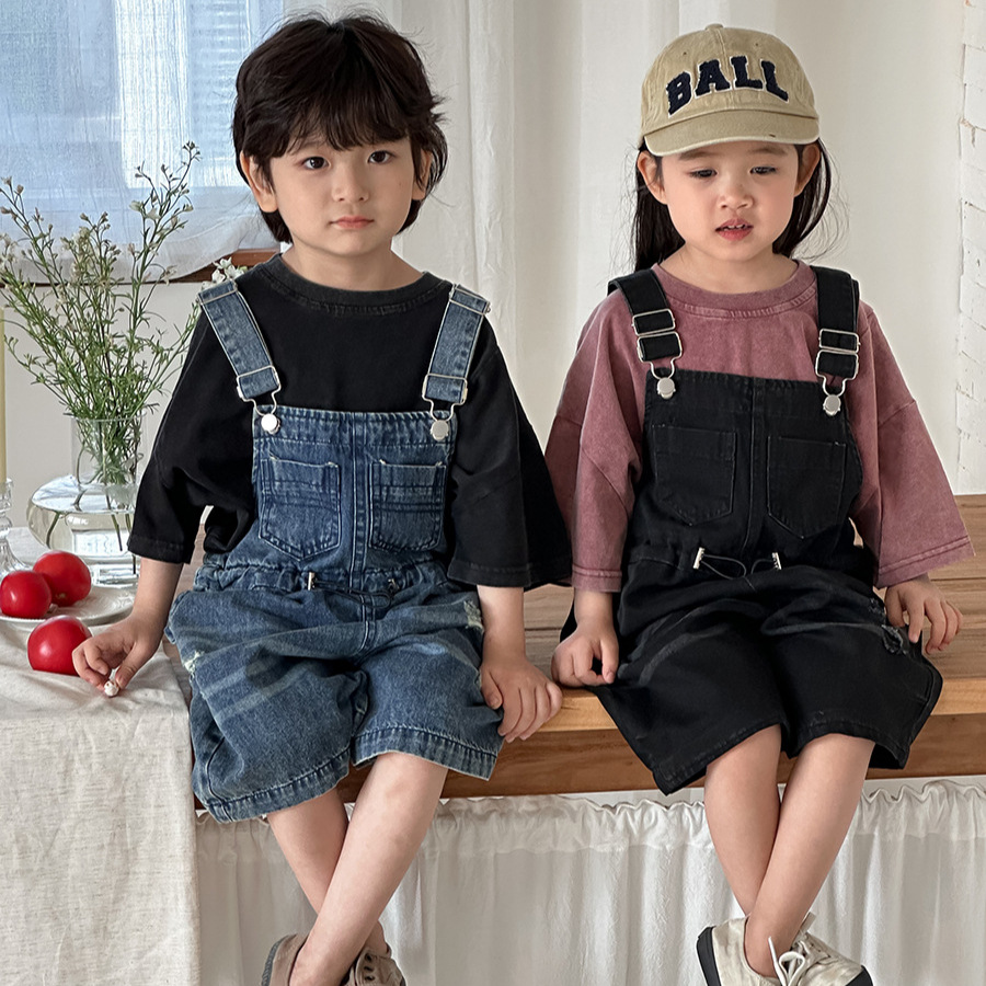 Летний джинсовый комбинезон ун – обзор и цена Kids Outdoor Jumpsuit