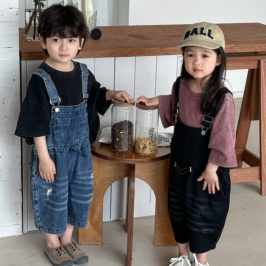 Летний джинсовый комбинезон ун – обзор и цена Kids Outdoor Jumpsuit