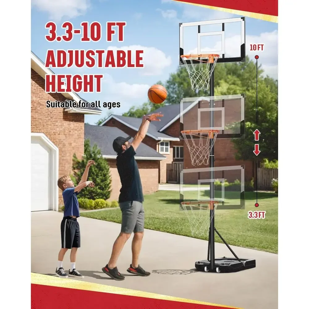Уличная регулируемая баскетбол – обзор и цена Kids Outdoor Basketball Hoop