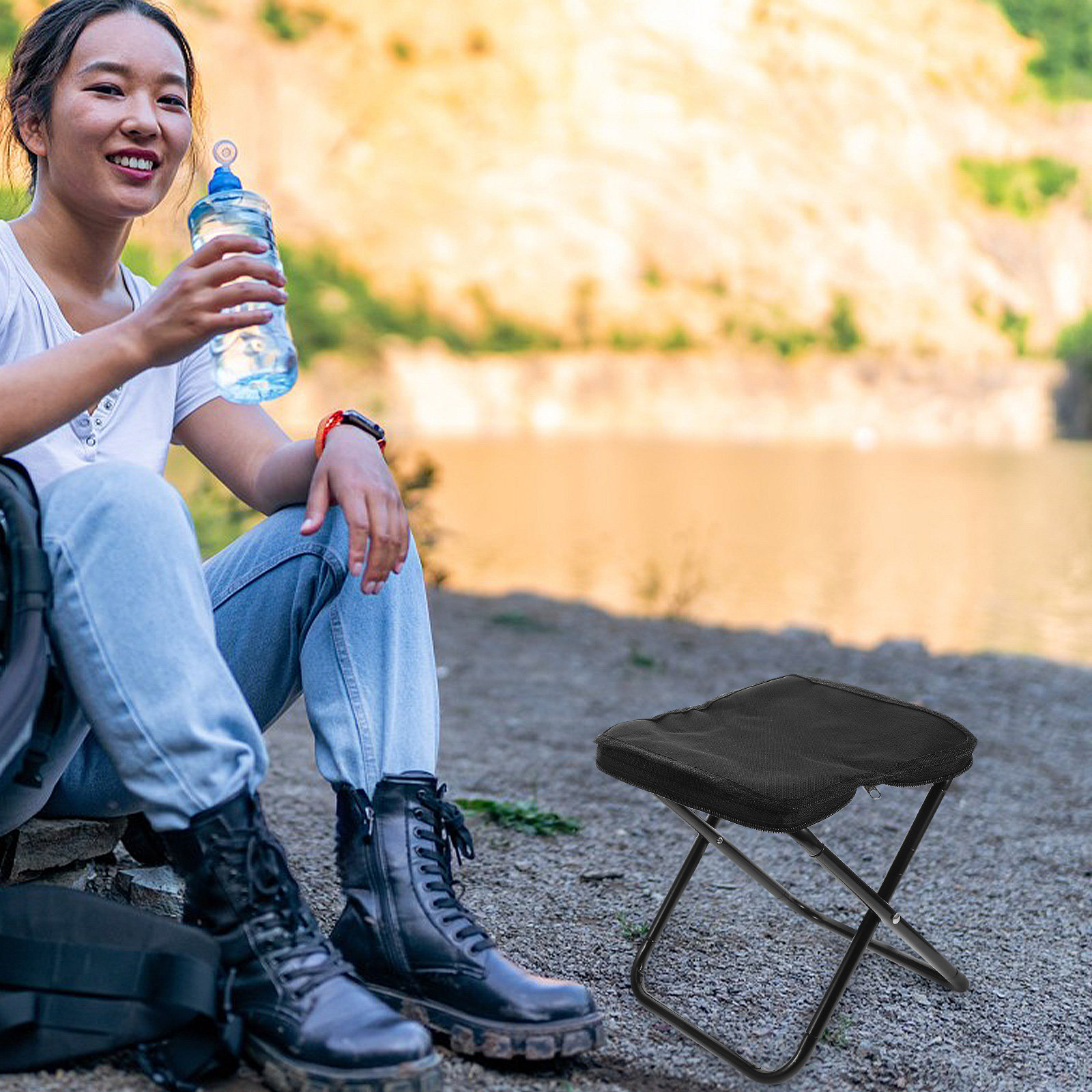 Портативный легкий складной ми – обзор и цена Kids Outdoor Foldable Chair