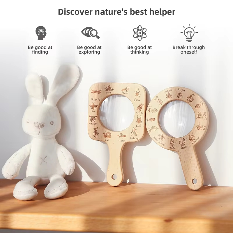Деревянная лупа для детей: наб – обзор и цена Kids Outdoor Nature Toys