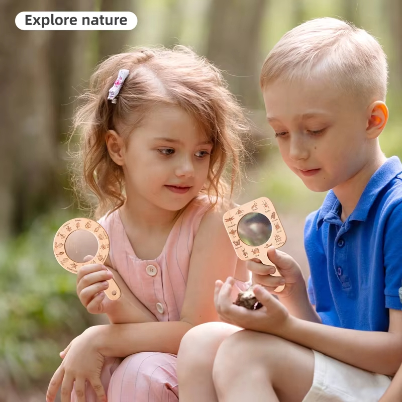 Деревянная лупа для детей: наб – обзор и цена Kids Outdoor Nature Toys
