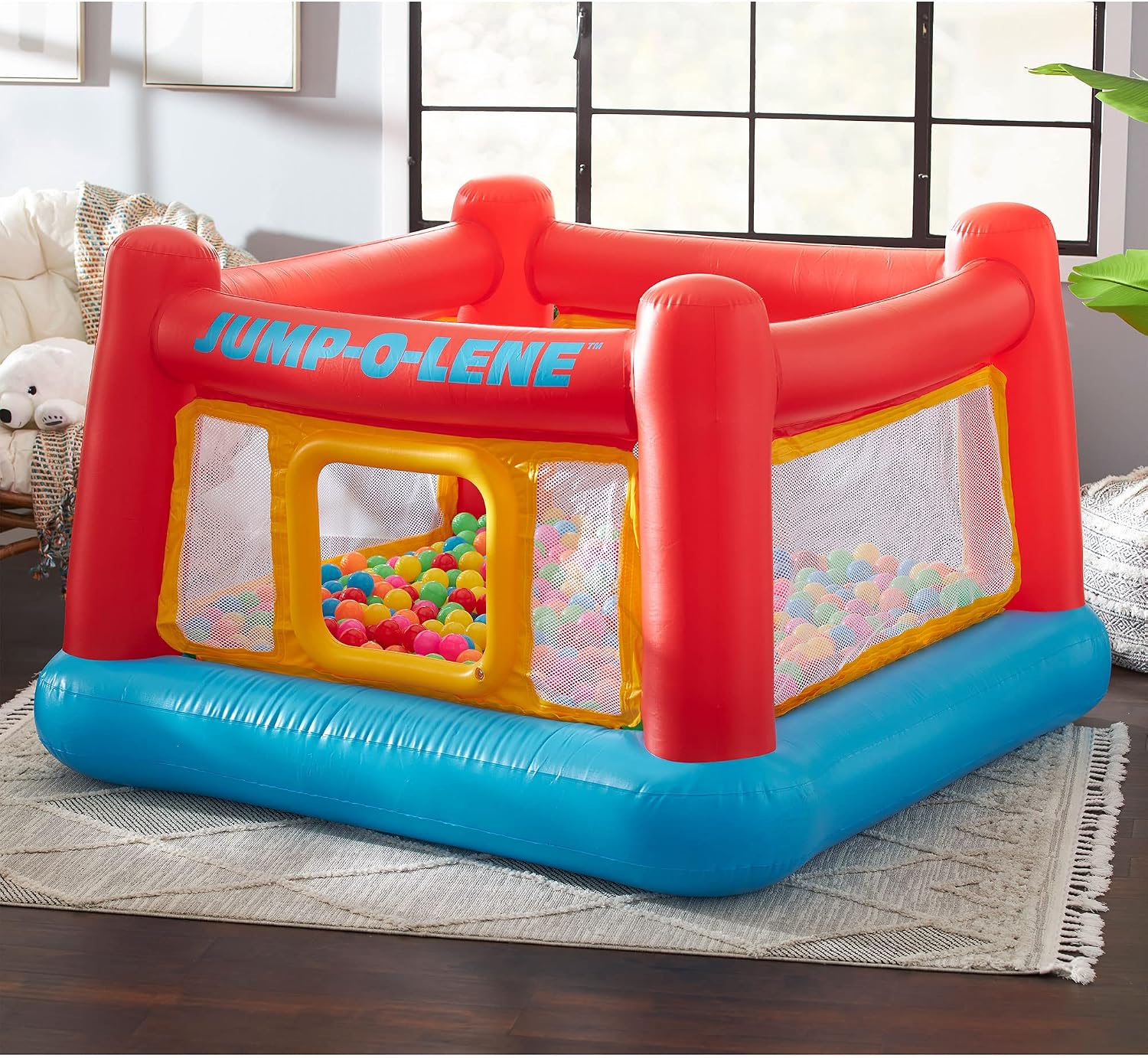 Надувной батут-домик для детей – обзор и цена Kids Outdoor House