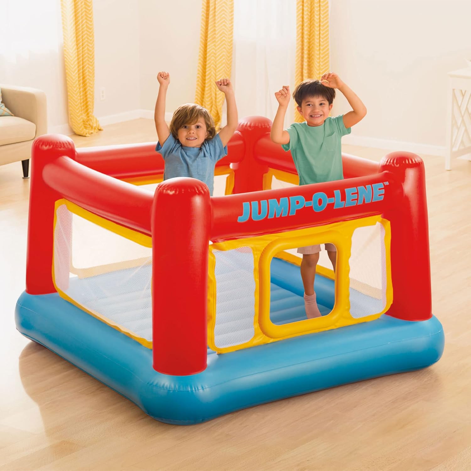 Надувной батут-домик для детей – обзор и цена Kids Outdoor House