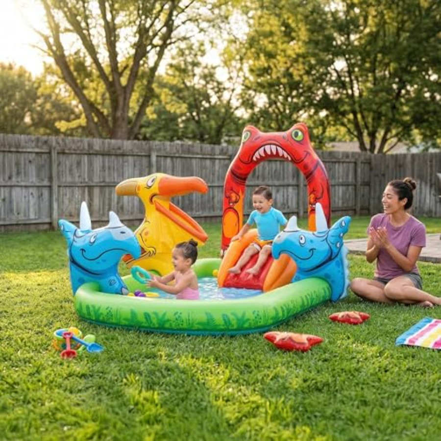 Детский водный игровой центр д – обзор и цена Kids Outdoor Water Slide